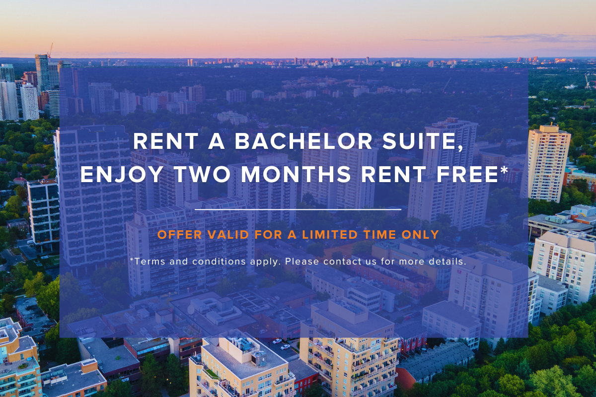 Rent a Bachelor Suite Today! 